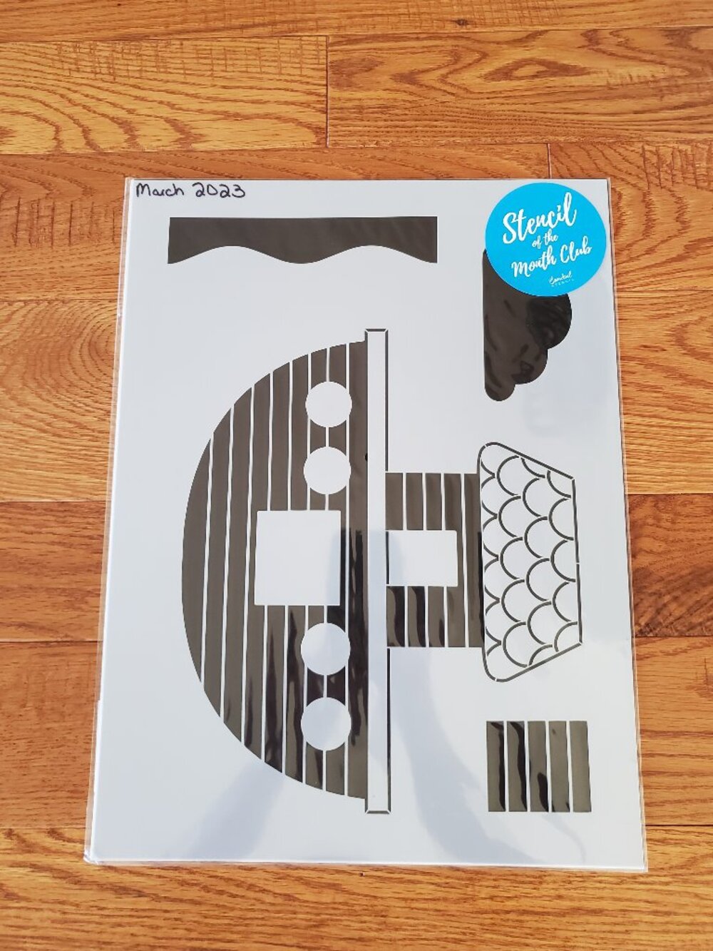 March 2023 Stencil of the Month Stencil Set w/ Add-On | Noah's Ark | BRAND NEW